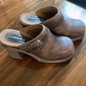 Vintage Candies clogs. Y2K